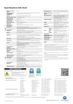 Spectrophotometer CM-25cG-8