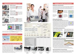 Cm 5 Spectrophotometer Konica Minolta Sensing Americas Pdf Catalogs Technical Documentation Brochure