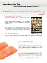 Color Measurement Solutions for the Food Industry - 3