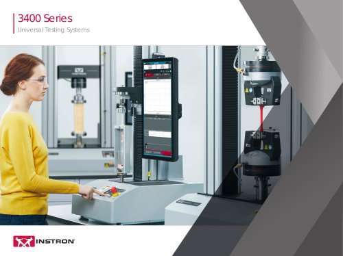 3400 Series Universal Testing Systems