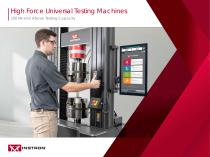 High Force Universal Testing Machines