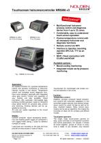 Touchscreen hotrunnercontroller NR8000-v3-1
