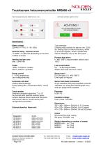 Touchscreen hotrunnercontroller NR8000-v3-4