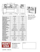 PRECISION ENGINE LATHE Model: KLS-1340/1440 - 2