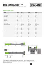 DGR LARGE DIMETER PIPE SHREDDER - 2