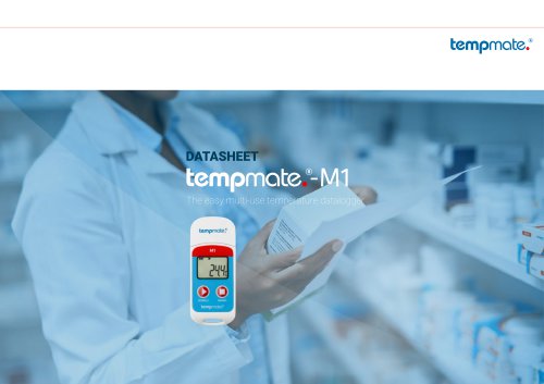 tempmate.®-M1 Datasheet