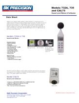 Datalogging Digital Sound Level Meter with RS-232 Software and Cable