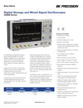 Digital Storage and Mixed Signal Oscilloscopes 2560B Series