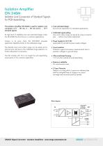 Isolation Amplifier  DN 240M-1
