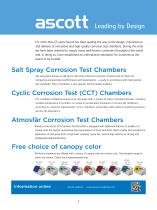 Salt Spray & Corrosion Test Chambers Brochure - 3