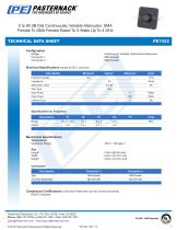 0 to 90 dB Dial Continuously Variable Attenuator, SMA  Female To SMA Female Rated To 5 Watts Up To 4 GHz-1