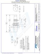 1.0/2.3 Jack Bulkhead Connector Solder Attachment For  PE-SR402AL, PE-SR402FL, RG402, .235 inch D Hole-3