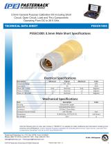 3.5mm General Purpose Calibration Kit Including Short  Circuit, Open Circuit, Load and Thru Components  Operating From DC to 26.5 GHz - 5