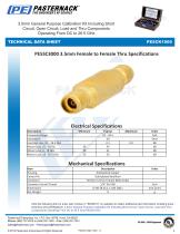 3.5mm General Purpose Calibration Kit Including Short  Circuit, Open Circuit, Load and Thru Components  Operating From DC to 26.5 GHz - 8