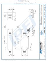 4 Section Bandpass Filter With SMA Female Connectors  Operating From 3.3 GHz to 3.7 GHz With a 400 MHz Passband-3