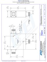 50 Ohm N Circulator Operating From 1.7 GHz to 2.2 GHz And 10 Watts With 18 dB Isolation - 3