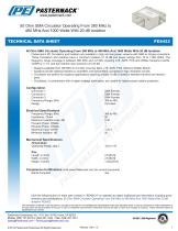 50 Ohm SMA Circulator Operating From 380 MHz to 460 MHz And 1000 Watts With 20 dB Isolation - 1