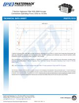 7 Section Highpass Filter With SMA Female  Connectors Operating From 2 GHz to 18 GHz - 3