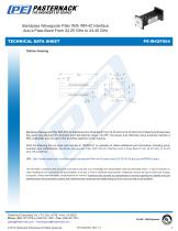 Bandpass Waveguide Filter With WR-42 Interface  And a Pass Band From 24.25 GHz to 24.45 GHz-2