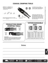 Catalog 2012A - RF Tools and Preset Torque Wrenches - 5