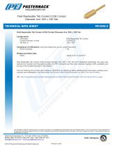 Field Replacable Tab Contact 0.036 Contact  Diameter And .005 x .020 Tab-1