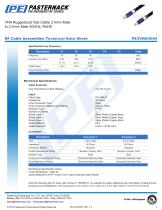 VNA Ruggedized Test Cable 2.4mm Male  to 2.4mm Male 40GHz, RoHS-2