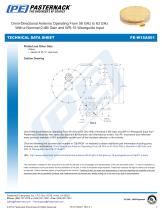 WR-15 Waveguide Horn Antenna Operating From 58 GHz to 63 GHz With a Nominal 0 dBi Gain With UG-387/U Flange-2