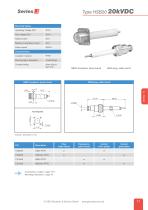 Series S - single-pin HV connectors up to 40 kVDC-5