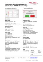 Touchscreen hotrunner diagnosis- and process device NR8000-v3 tower casing-4