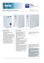 WCW - Water condensed water chillers - 1