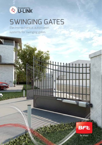 Electromechanical automation systems for swinging gates