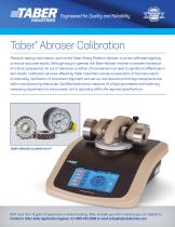 Taber Abraser - Calibration-1