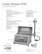 TABER Linear Abraser - 2