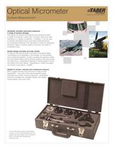 TABER Optical Micrometer - 1