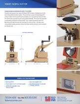 Taber Sample Cutter - Model 5000-2