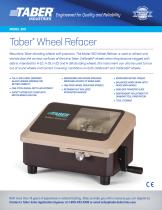 Taber Wheel Refacer - Model 350-1
