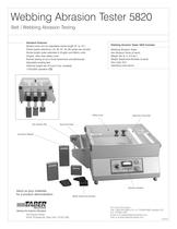 Webbing Abrasion Tester - 2