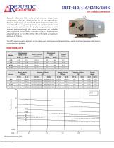 DRT-410, 416, 425K, 440K Spec Sheet - 1