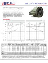 HRC1302, 1402, 1452, 1502, 1110 m3/hr, 50 Hz - 1