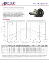 HRC502, 602, 702, 230 m3/hr, 3 Phase, 50Hz - 1