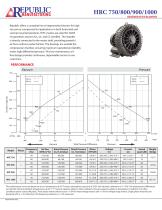 HRC750, 800, 900, 1000, 530 m3/hr, 3 Phase, 50Hz - 1