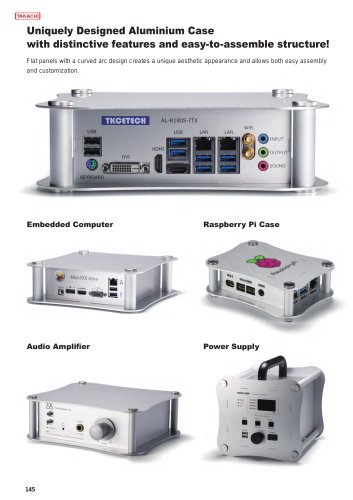 ALR series - ARC DESIGN ALUMINIUM ENCLOSURE