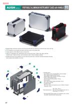 AUGH series - PORTABLE ALUMINIUM INSTRUMENT CASE with HANDLE-3