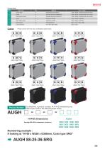 AUGH series - PORTABLE ALUMINIUM INSTRUMENT CASE with HANDLE-4
