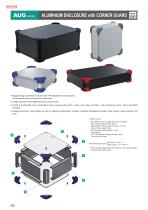 AUGH series - PORTABLE ALUMINIUM INSTRUMENT CASE with HANDLE-9