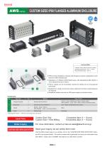AW series - IP68 FLANGED ALUMINIUM ENCLOSURE-6