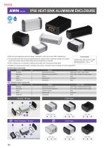 AWN series - IP68 HEAT-SINK ALUMINIUM ENCLOSURE-3