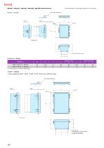 BCAP・BCPC series - IP65 LATCH-HINGED PLASTIC BOX-11