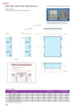 BCAP・BCPC series - IP65 LATCH-HINGED PLASTIC BOX-13