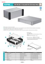 EMC SHIELDED 19” ENCLOSURE WITH DETACHABLE PANELS - AUPRE series